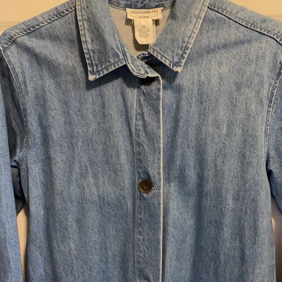 Denim For The Republic Duster/shirt dress - Picture 7 of 8